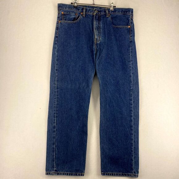 Levi Strauss & Co. 505 Denim‎ Blue Jeans Mens Size 38 x 30 - Picture 1 of 13